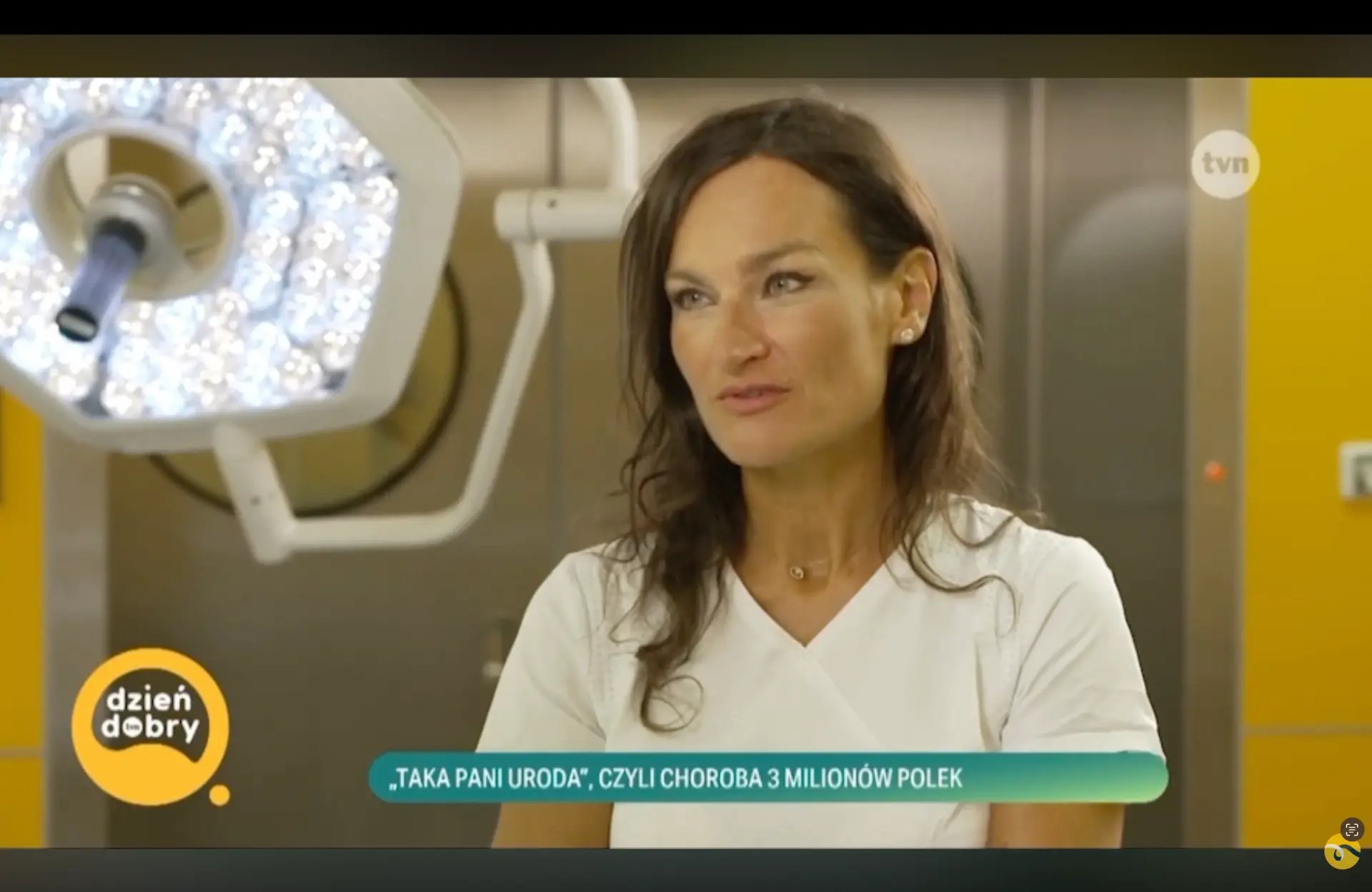 Prof. Ewa Milnerowicz-Nabzdyk w materiale programu Dzień Dobry TVN o endometriozie